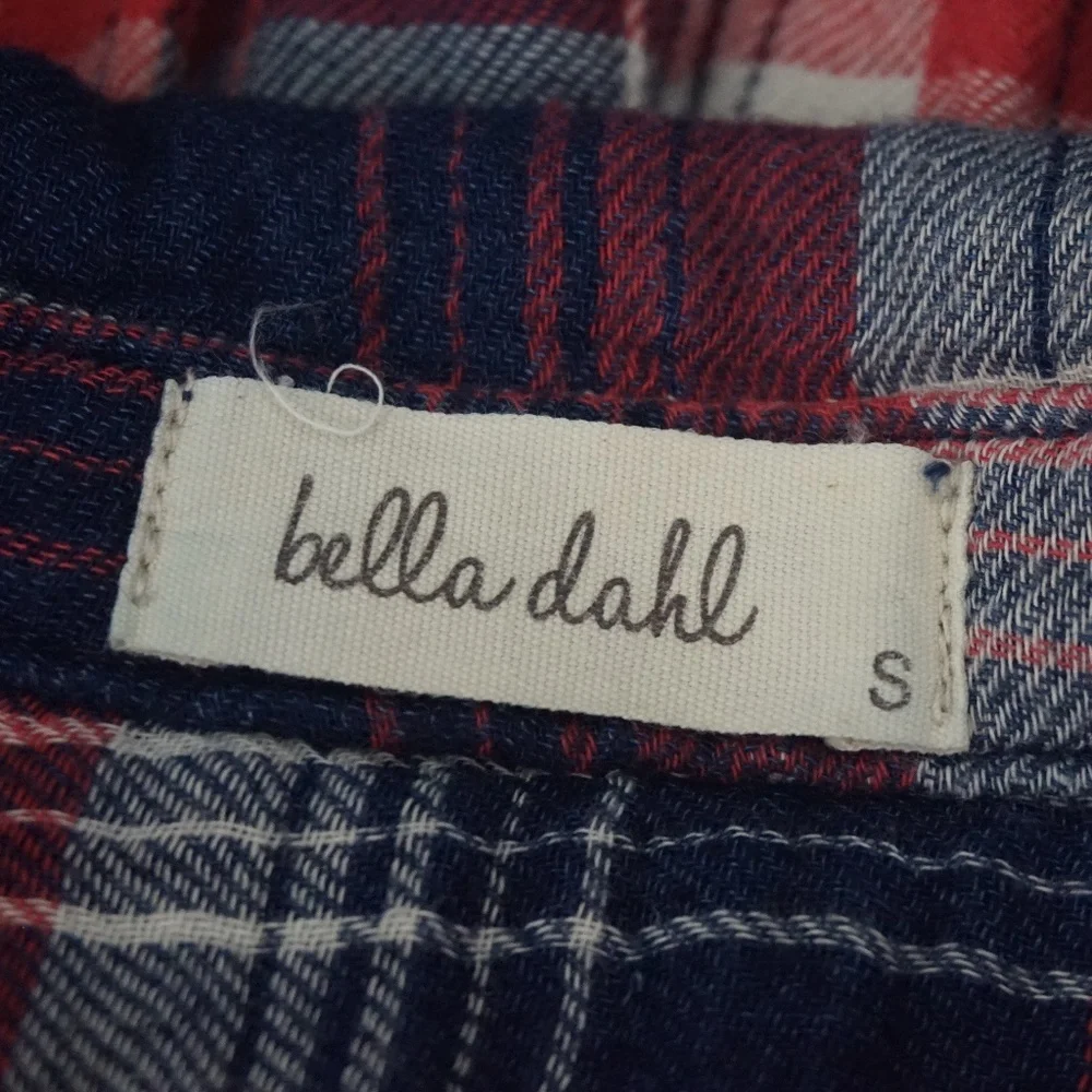 Bella Dahl Popover Flannel Top Small - Picture 4 of 5